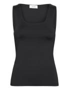 Vikenza U-Neck S/L Tank Top - Noos Tops T-shirts & Tops Sleeveless Bla...