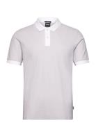 Phillipson 37 Tops Polos Short-sleeved White BOSS