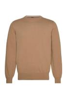 Pacas-L Tops Knitwear Round Necks Beige BOSS