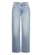 Slouch Jean Light Monroe Bottoms Jeans Wide Blue ABRAND