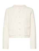 Elmiepw Ca Tops Knitwear Cardigans Cream Part Two