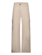 Flea Trousers Bottoms Trousers Wide Leg Beige Makia