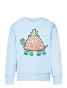 Sweater Turtle Tops Sweat-shirts & Hoodies Sweat-shirts Blue Lindex