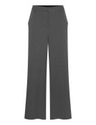 Caroline Long Pants Bottoms Trousers Wide Leg Grey NORVIG