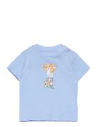 Polo Bear Cotton Jersey Tee Tops T-shirts Short-sleeved Blue Ralph Lau...