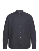 Hermosa Ls Shirt Tops Shirts Casual Blue AllSaints