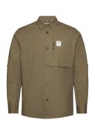 Pavement Ripstop Shirt Tops Overshirts Green Fat Moose