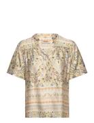 Mmvaya Mimi Blouse Tops Blouses Short-sleeved Multi/patterned MOS MOSH