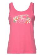 Luana Graphic Tank Top Sport T-shirts & Tops Sleeveless Pink O'neill