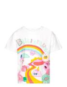 Short Sleeves Tee-Shirt Tops T-shirts Short-sleeved White Billieblush