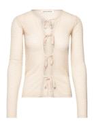 Blouse Tops Blouses Long-sleeved Beige Sofie Schnoor