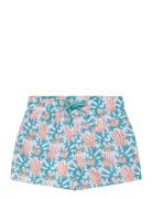 Printed Swimsuit Badeshorts Blue Mango