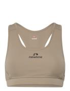 Nwllean Sports Bra Sport Bras & Tops Sports Bras - All Beige Newline