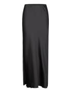 Skirt Mary Langt Skjørt Black Lindex