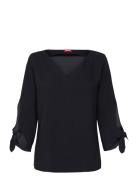 Blouses Woven Tops Blouses Long-sleeved Black Esprit Casual