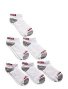 Levi's® Core Low Cut Socks 6-Pack Sokker Strømper White Levi's