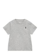 26/1 Jersey-Ss Cn-Tp-Tsh Tops T-shirts Short-sleeved Grey Ralph Lauren...