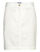 Chino Skirt Kort Skjørt White GANT