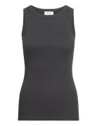 Bs Elena Top Tops T-shirts & Tops Sleeveless Black Bruun & Stengade