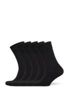 Bamboo Solid Crew Sock Underwear Socks Regular Socks Black Frank Dandy