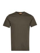 Mmgperry V-Ss Tee Tops T-shirts Short-sleeved Khaki Green Mos Mosh Gal...