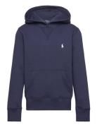 Fleece Hoodie Tops Sweat-shirts & Hoodies Hoodies Navy Ralph Lauren Ki...