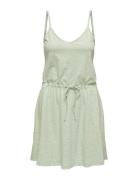 Onlmay Life Singlet V-Neck Dress Jrs Dresses Slip Dresses Green ONLY