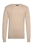 Maj S Tops Knitwear Round Necks Beige Matinique