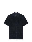 Polos Short Sleeve Tops Shirts Short-sleeved Navy Marc O'Polo