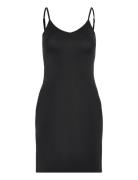 Mschbetrina Strap Dress Kort Kjole Black MSCH Copenhagen