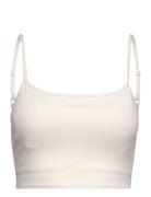 Lunar Luxe Bra Top Sport Bras & Tops Sports Bras - All Cream Moonchild...