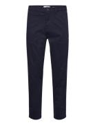 Slh172-Slimtape-New Miles Flex Pant N Bottoms Trousers Chinos Navy Sel...