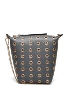 Evaline Eyelet Crossbody Bags Crossbody Bags Grey AllSaints