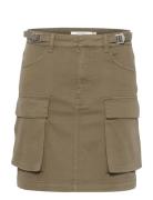 Marligz Hw Skirt Kort Skjørt Khaki Green Gestuz