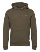 Pullover Hoodie Tops Sweat-shirts & Hoodies Hoodies Green Lyle & Scott