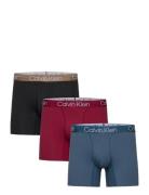 Boxer Brief 3Pk Boksershorts Black Calvin Klein