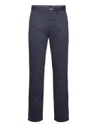 Allister Twill Chinos Bottoms Trousers Chinos Navy GANT