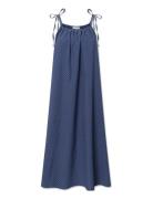 Rigmor Dress Maxikjole Festkjole Navy STUDIO FEDER