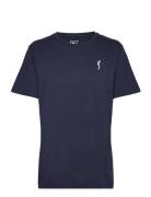 Men’s Paris Cotton Tee Sport T-shirts Short-sleeved Navy RS Sports