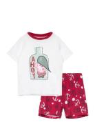 Set Pyjalong Pyjamas Sett Red Gurli Gris