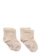 Ankle Sock Sokker Strømper Beige Minymo