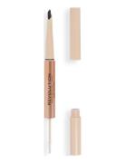 Revolution Fluffy Brow Filter Duo Dark Brown Øyebrynsblyant Sminke Bro...