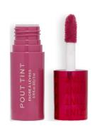 Revolution Pout Tint Mad About Mauve Lipgloss Sminke Nude Makeup Revol...