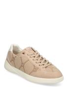 Riven_Tenn_Pupntsd Lave Sneakers Beige HUGO