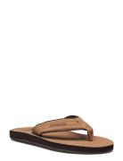 Carver Nubuck Flip-flopper Sandaler Brown Quiksilver