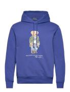 Polo Bear Fleece Hoodie Tops Sweat-shirts & Hoodies Hoodies Blue Polo ...