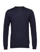 Margrate Tops Knitwear Round Necks Navy Matinique