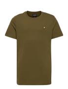 Classic T-Shirt Tops T-shirts Short-sleeved Green Lyle & Scott Junior