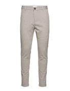 Superflex Pant Normal Length Bottoms Trousers Chinos Grey Lindbergh