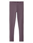 Nkfvivian Legging Noos Bottoms Leggings Purple Name It